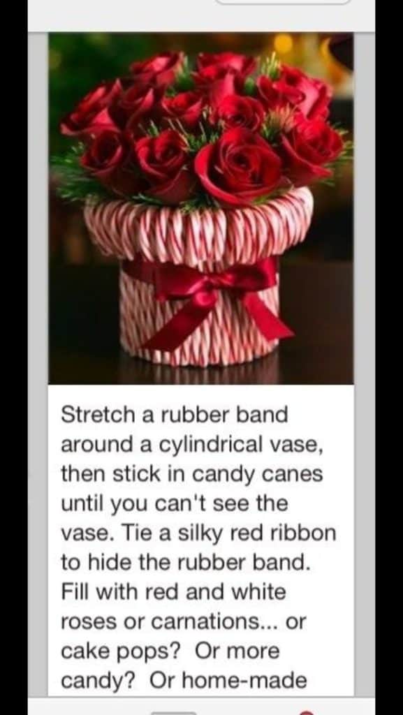 Easy DIY Candy Cane Christmas Decoration Crafts