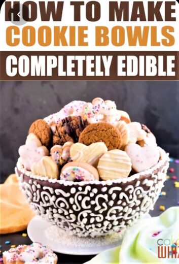 Edbible Chocolate Cookie Bowl Gift Basket Idea