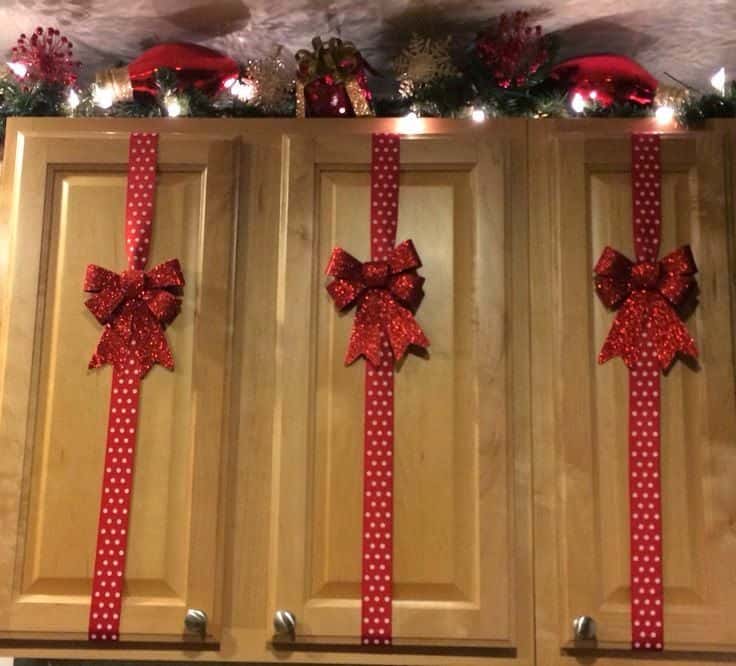 Wrap your doors for an easy DIY Christmas Decor idea