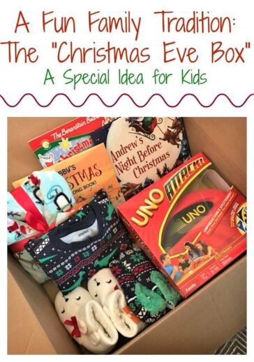 Christmas Eve in a Box Family Gift Idea 