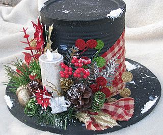 DIY Top Hat Gift Basket Idea