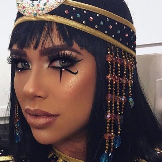 Glam Cleopatra Make Up Costume