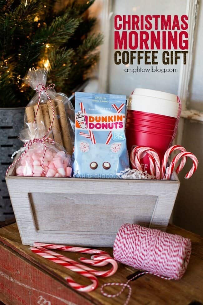 Coffee Addicts gift basket