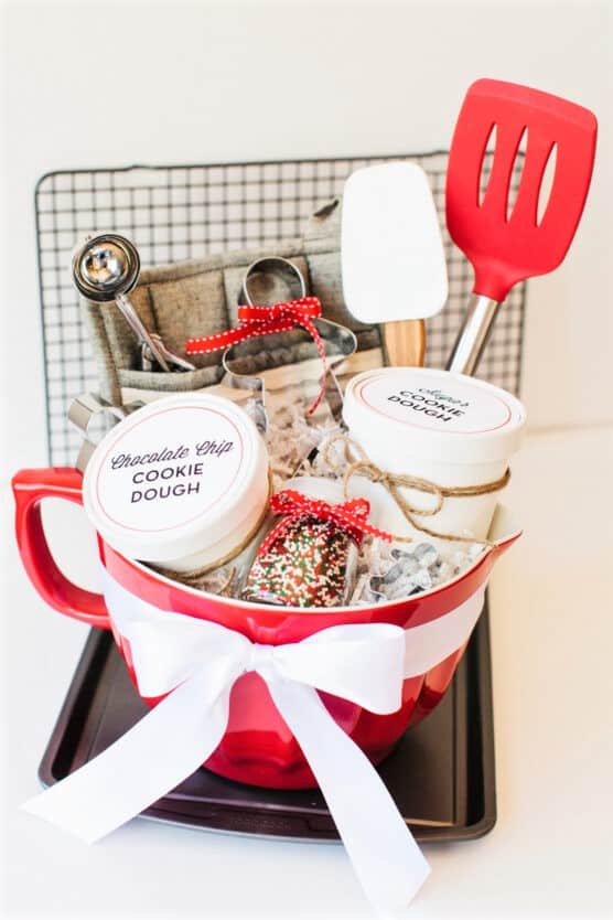 Christmas Cookie Gift Basket