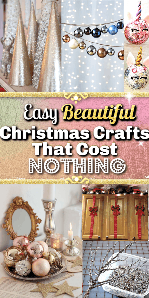 Easy DIY Christmas Craft Decorations