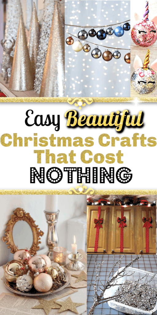 Easy Christmas Crafts That Cost Nothing and Make Your Home Look Amazing / Christmas Decorations / Home Decor ideas / Budget