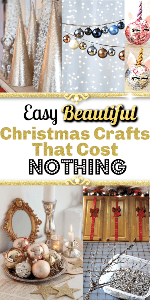 Easy Christmas Crafts That Cost Nothing and Make Your Home Look Amazing / Christmas Decorations / Home Decor ideas / Budget 