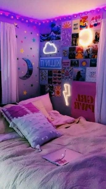 Cute Dorm Room Ideas for College . What Not to do to your dorm room including DIY decorations and organization tips and what to bring to your dorm.