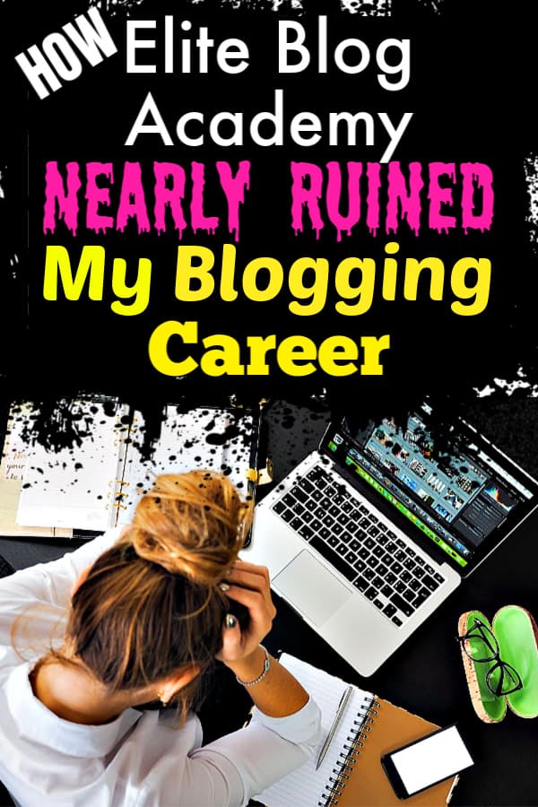 My review of Elite Blog Academy and How it Almost Destroyed My Blogging Career. Also includes the best option for learning how to blog and the best blogging courses for beginners.