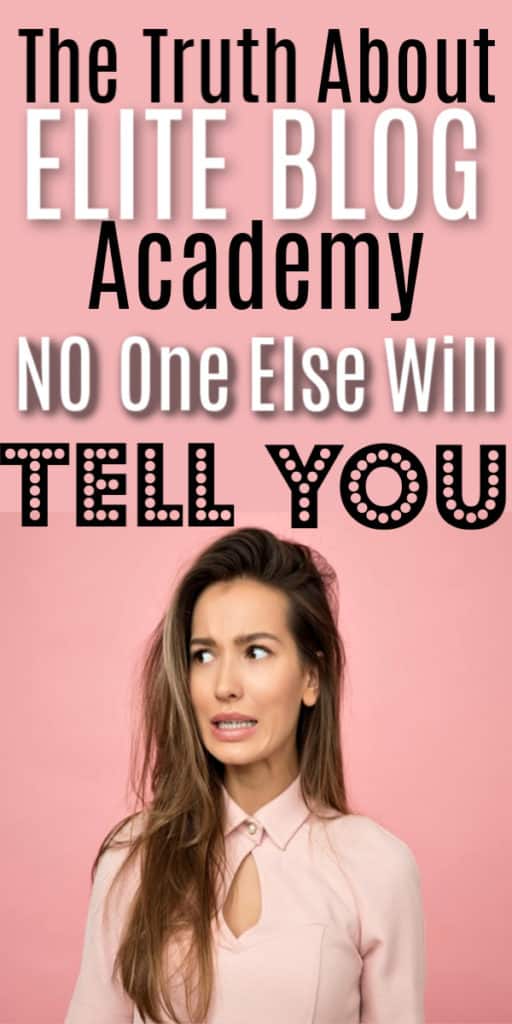 An honest in depth review of Elite Blog Academy like no other. Includes everything you need to know about Elite Blog Academy and which course might be better for beginning bloggers