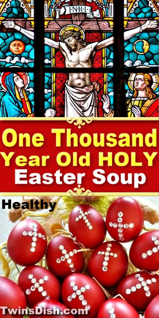 Healthy Holy ancient Greek Easter soup recipe. 