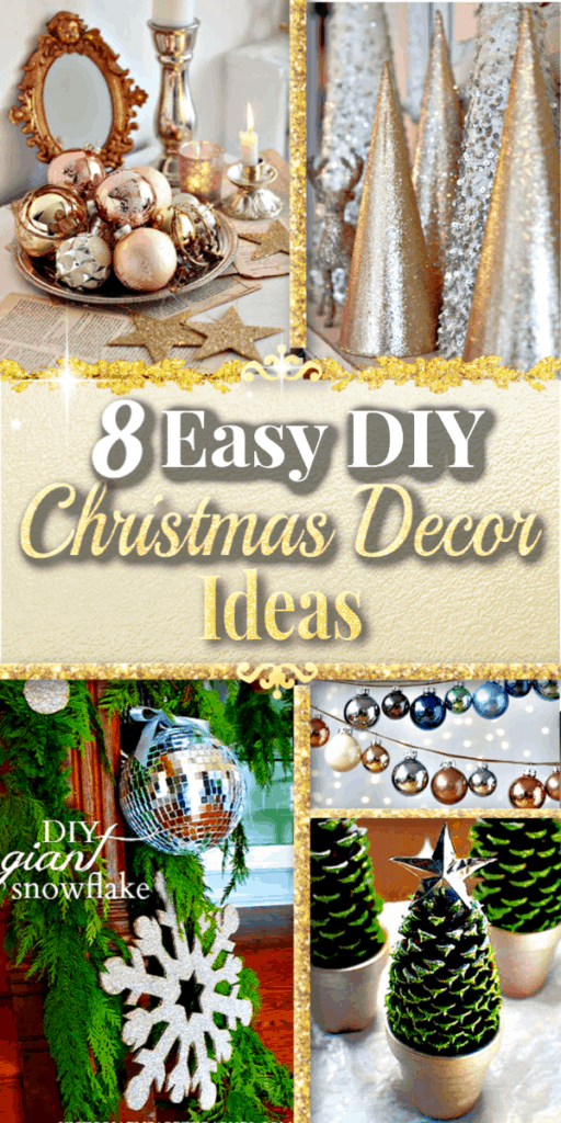 Easy DIY Christmas Decor Ideas for your home.