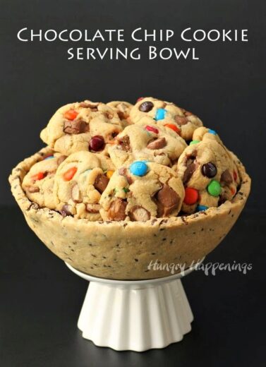 DIY Edible Chocolate Chip Cookie Bowl