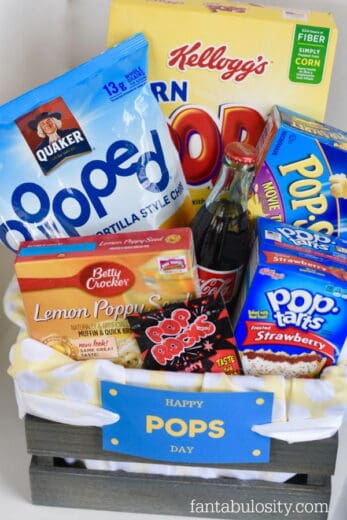 Easy DIY Father's Day gift basket ideas for dad and grandpa