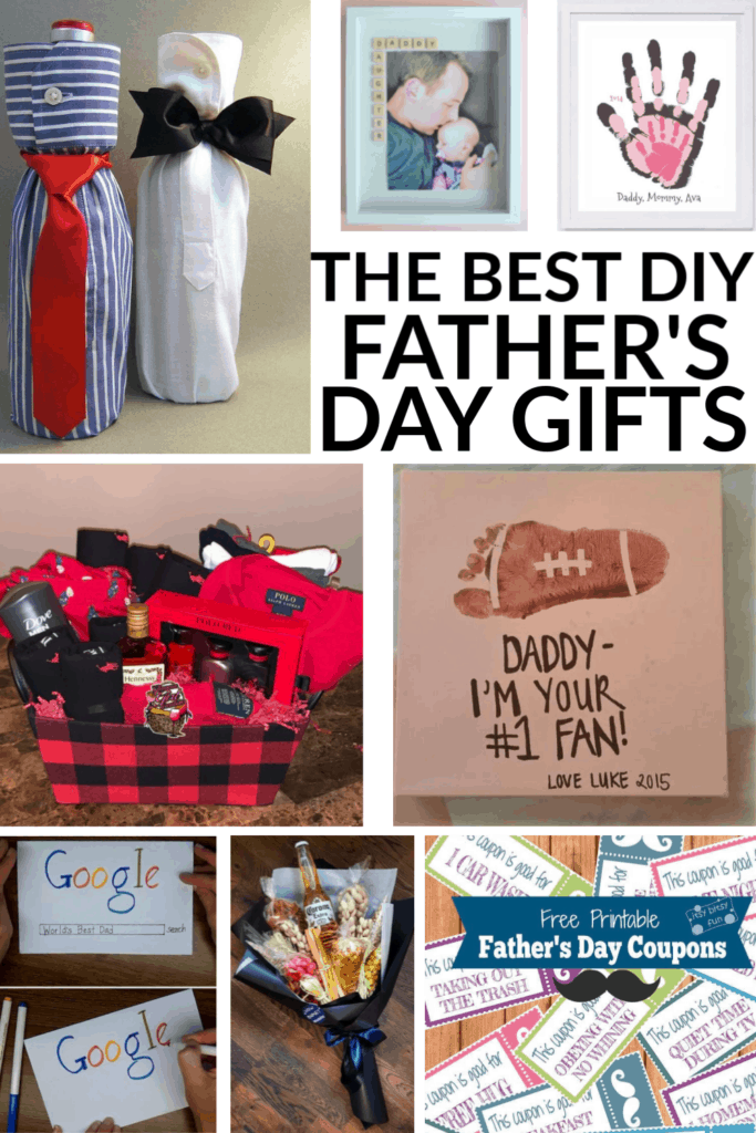 Father's Day DIY gifts for Dad and Grandpa