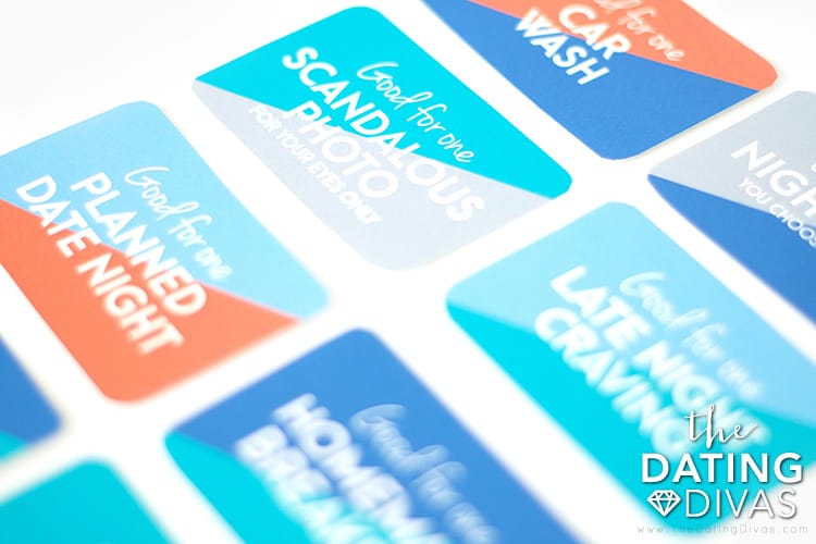 Easy DIY free printable wallet coupons Father's Day gift from wife or partner