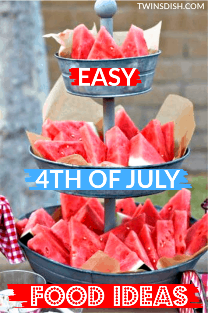 Easy DIY Fourth of July Party food ideas