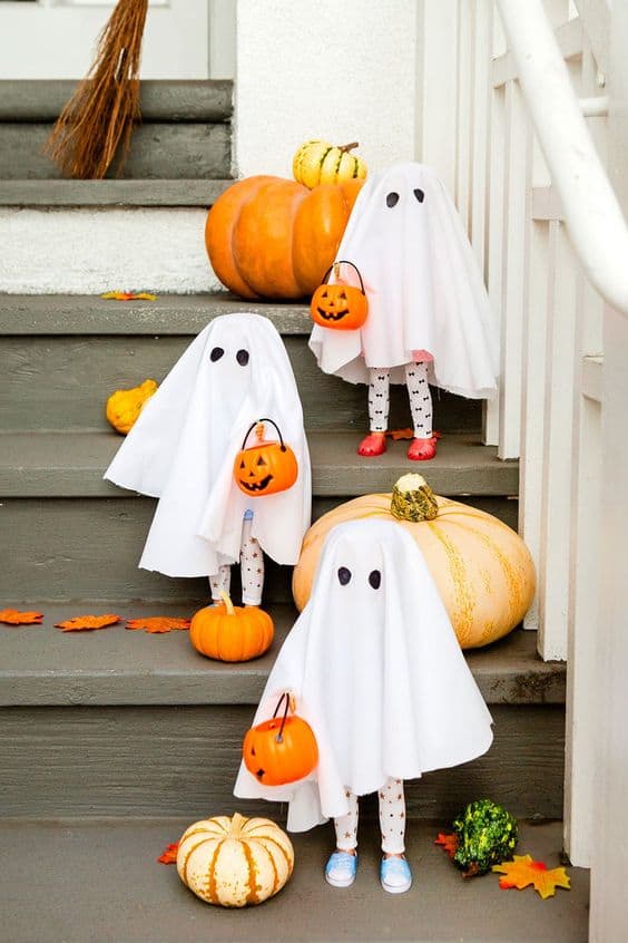 DIY GHOST DOLLS HALLOWEEN DECOR