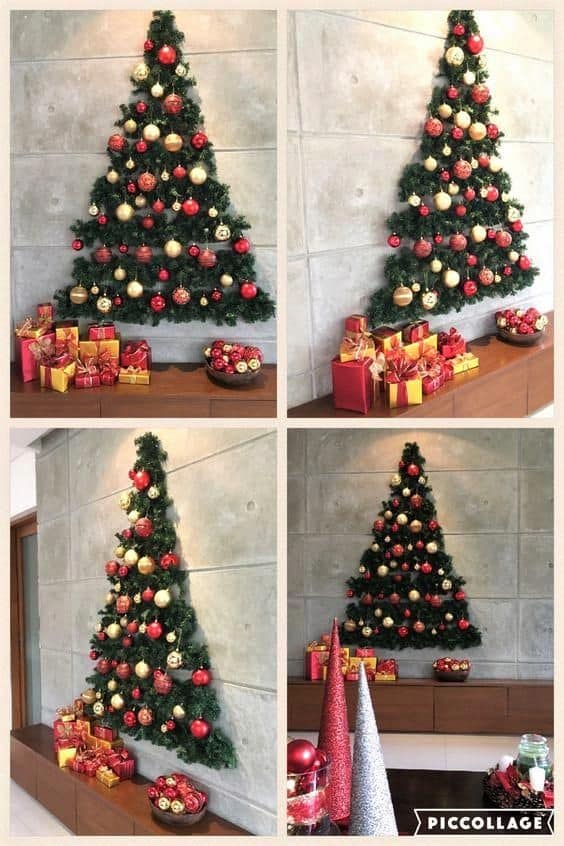 Wall Christmas Tree Decor