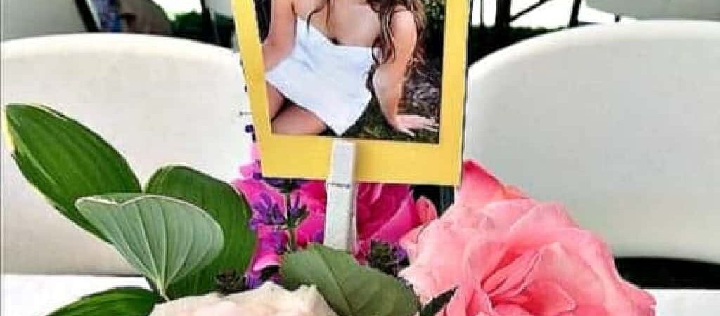 Photo Bouquet Centerpieces