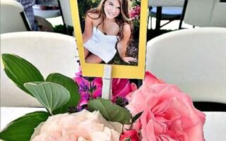 Photo Bouquet Centerpieces