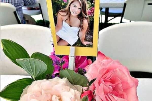 Photo Bouquet Centerpieces