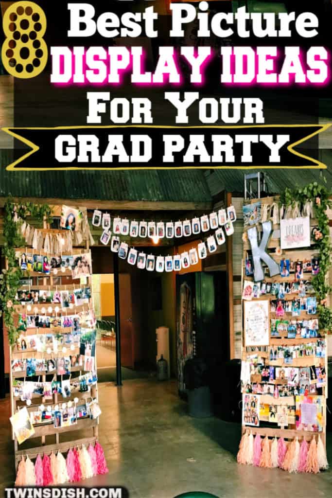 The Best DIY Graduation Party Decoration Ideas using Pictures for every area of your party.