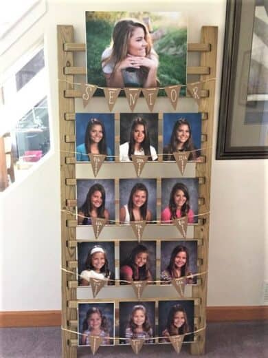 Graduation Party Decor Picture display idea