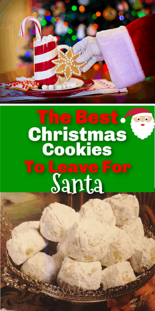 The Best Christmas Cookies to Leave For Santa / Santa Claus Cookies / Original Snowball Cookies / Original Mexican Wedding Cookies / Original Russian Wedding Cookies / Best Christmas Cookies / Christmas Gift / DIY / Best Snowball Cookie recipe / Christmas Treats / Christmas Dessert / Greek Cookies