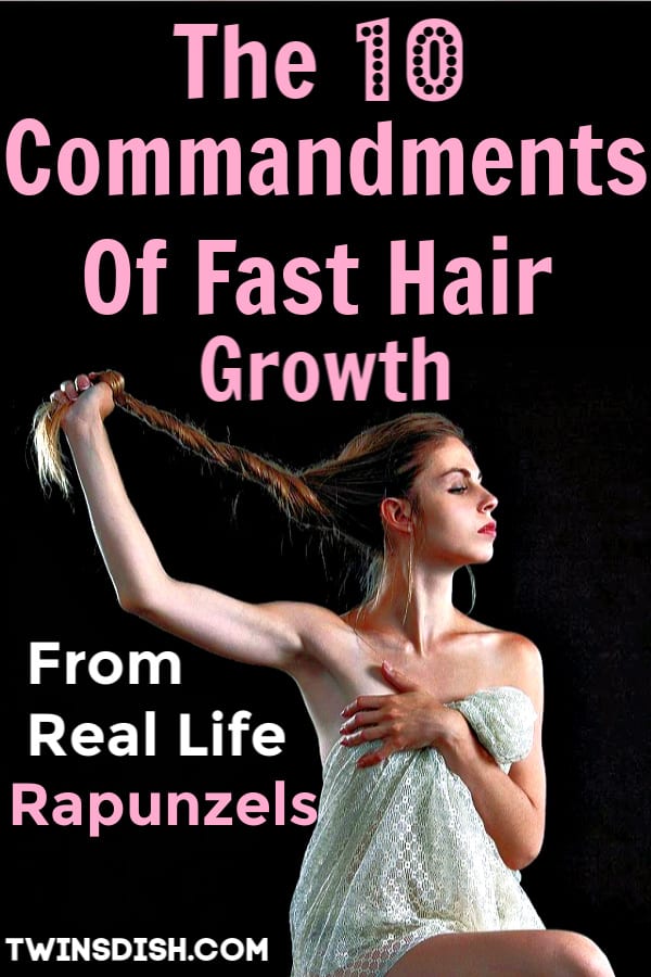 How to grow hair faster, longer, and thicker naturally.