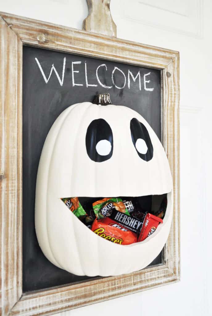 DIY Halloween Candy Door Decoration