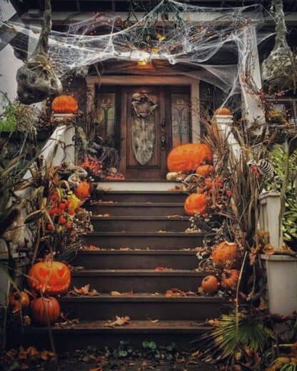 Best Easy DIY Fall Halloween Decorations For The Front Porch And Yard - Twins Dish Best Easy Diy Fall Halloween Decorations For The Front Porch And Yard - Twins Dish