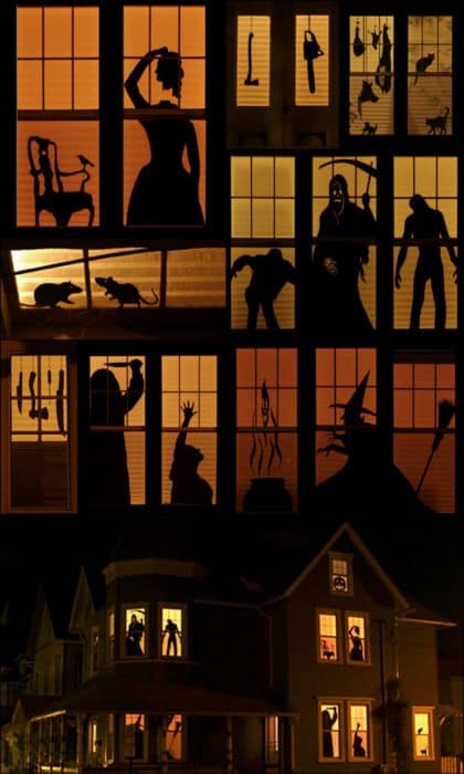 Halloween Window Decor