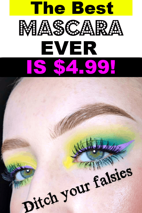 The Best Mascara is $4.99 and Better than designer / Make up / Beauty / Beauty Hacks / Hair Makeup / Beauty Makeup / Eye Makeup / Christmas Gift Idea / Eye Makeup / New Years Eve Makeup / Stocking Stuffer