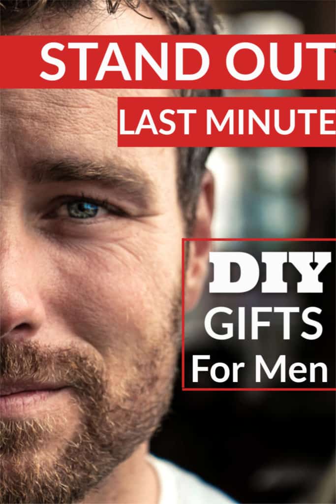 Easy DIY Last Minute Christmas Gifts for Men That Are Cheap. Includes 5 senses gift ideas for him and can also be used for family, grandparents, friends, and even kids