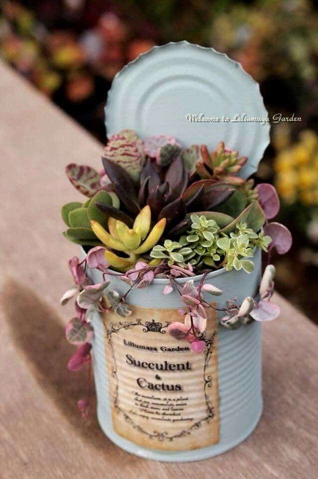 Easy DIY rustic Mother's Day planters