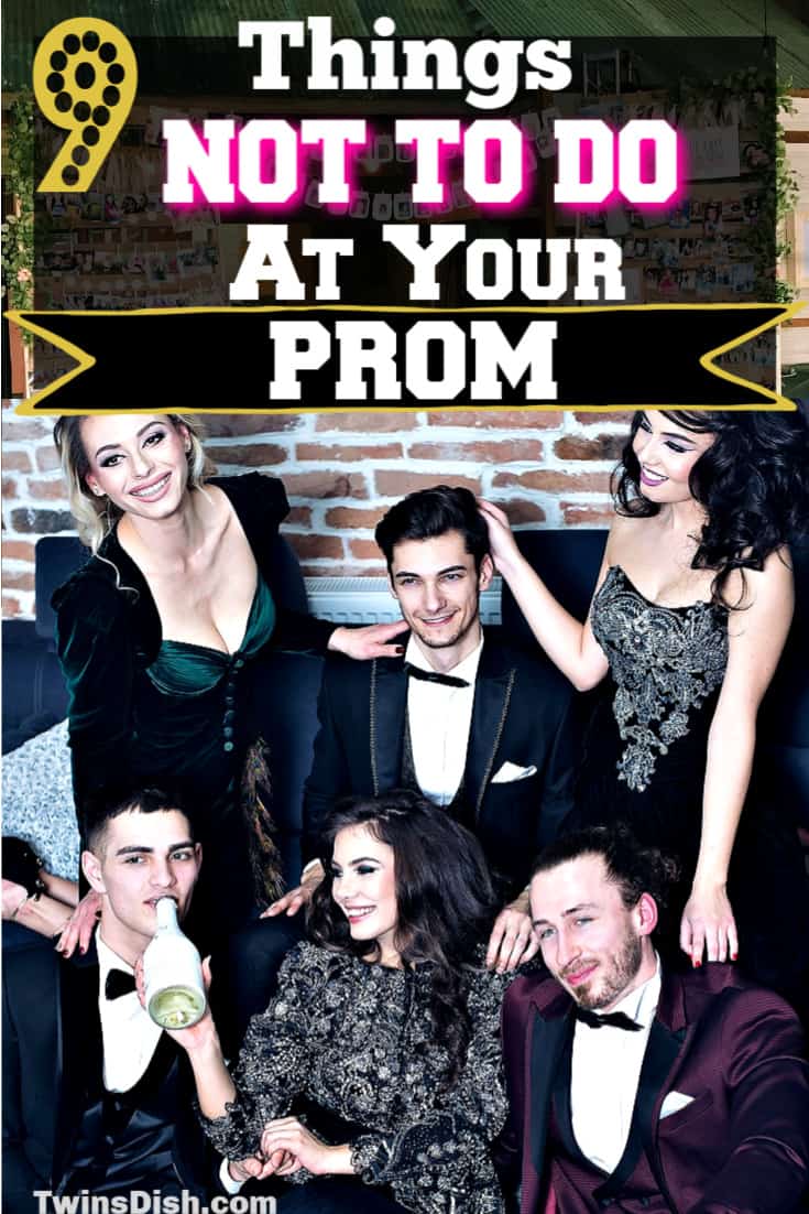 Prom mistakes to avoid. Dresses, make up, shoes, pictures, and dates. A Checklist of what will ruin Prom.