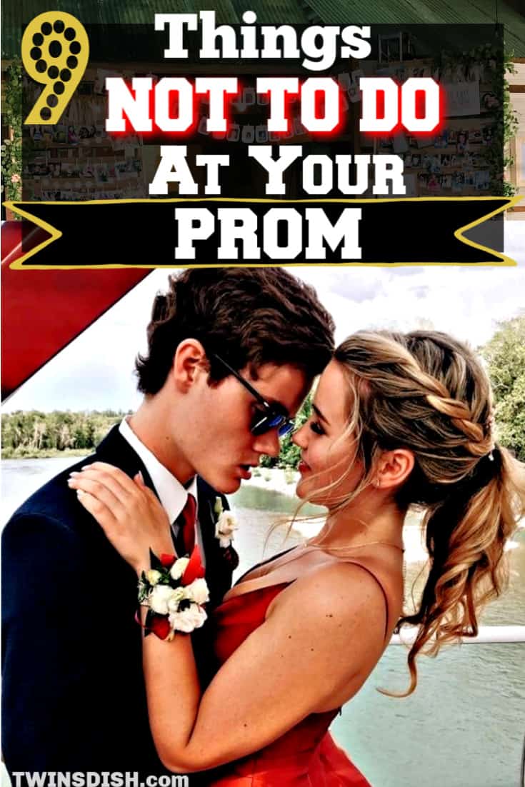 Prom mistakes to avoid. Dresses, make up, shoes, pictures, and dates. A Checklist of what will ruin Prom.