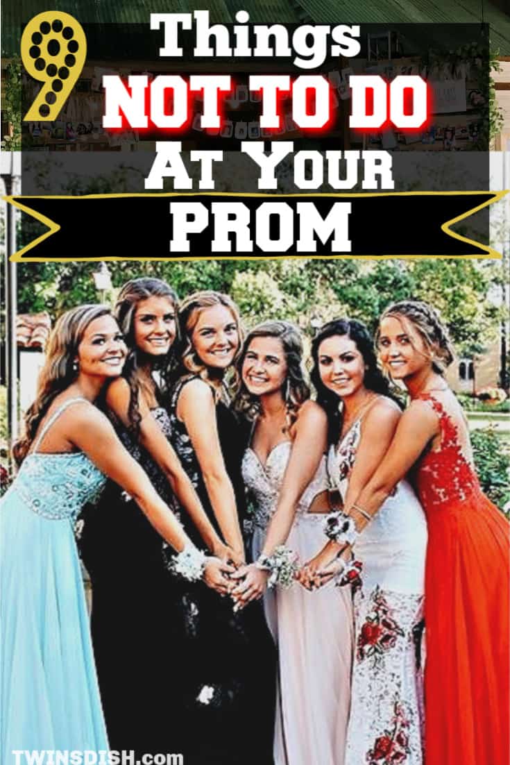 Prom mistakes to avoid. Dresses, make up, shoes, pictures, and dates. A Checklist of what will ruin Prom.