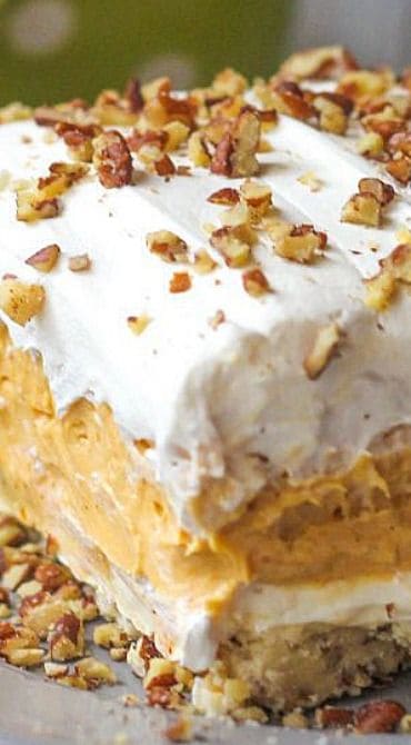 Pumpkin Delight Thanksgiving Dessert Recipe