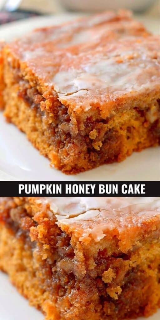 Pumpkin Honey Bun Cake Recipe for Thanksgiving