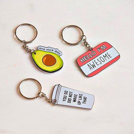 Make your favorite pun into a shrinkie dink key chain for a unique Valentines Day gift idea for him, for her, for friends, for kids. for teachers