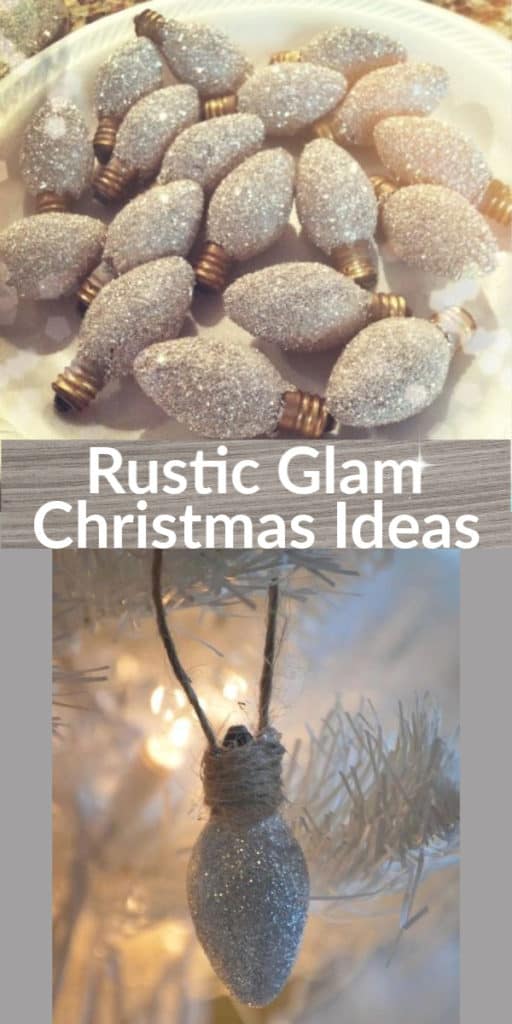 Stunning Easy DIY Cheap Rustic Glam Christmas Decoration Ideas that look expensive. Includes Rustic Christmas Tree ideas. #Christmas #Rustic