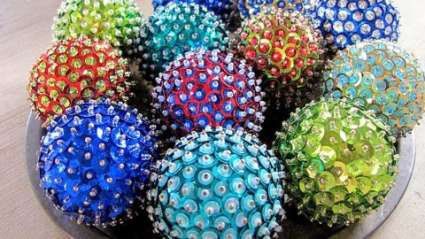 Easy DIY Sequined Push Pin Christmas Tree Ornament. Best kids craft ideas, diy Christmas decorations, Christmas gift ideas, DIY Christmas gifts, craft, gifts, Christmas Tree ideas,, apartment decorations, craft gift, teachers gift