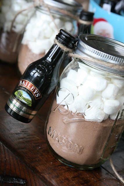 Spiked Hot Cocoa Gift basket 