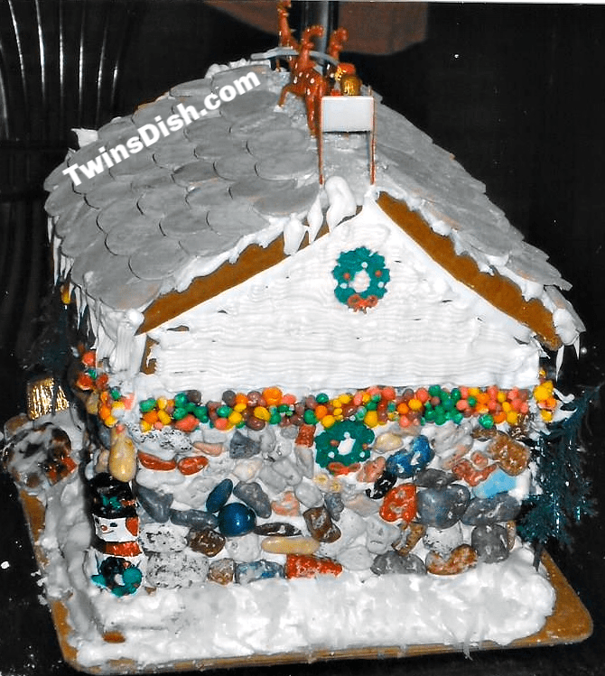 Christmas Gingerbread House Craft Idea