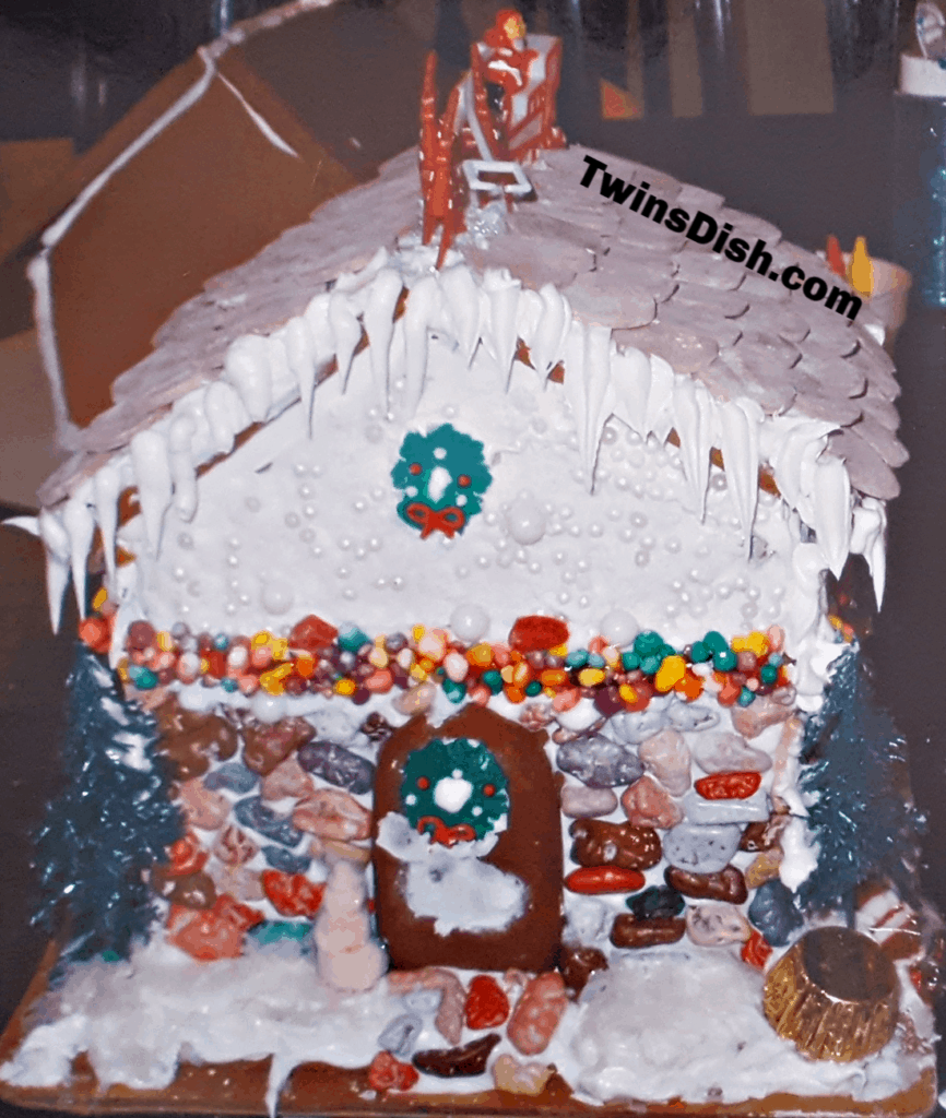 Christmas Gingerbread House Decorating Idea