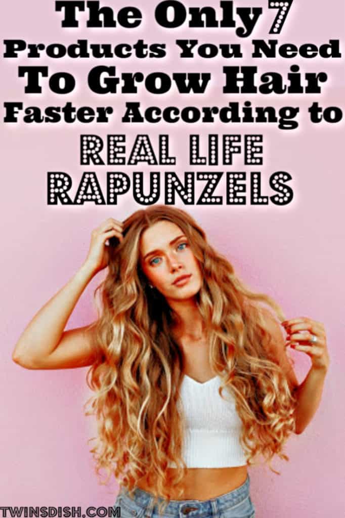 The only products and tips to grow hair long and fast that actually work! #Howtogrowlonghair