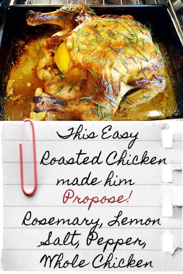 Engagement Chicken. Easy roasted Chicken recipe