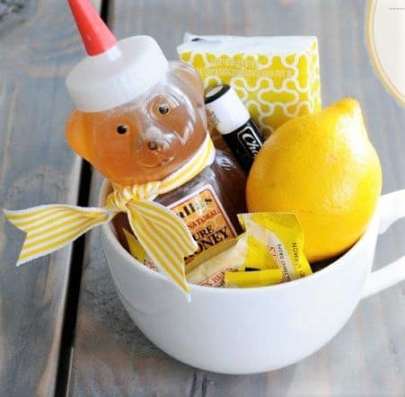 Wellness Mug Gift basket idea